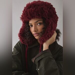 ❤️‍🔥Firm Price❤️‍🔥 Faux fur trapper hat
